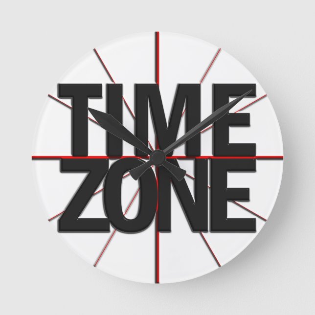 Time Zone Clock for any Time Zone (Front)