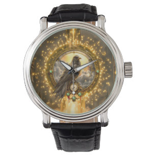 Timekeeper Raven – Gothic Clockwork Watch