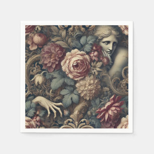 Timelapse – Gothic Floral Napkins