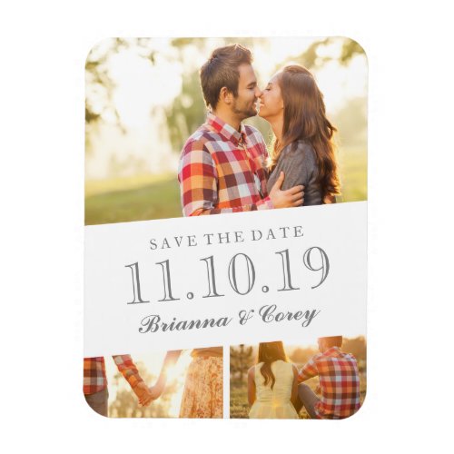 Timeless 3_Photo Save The Date Magnet