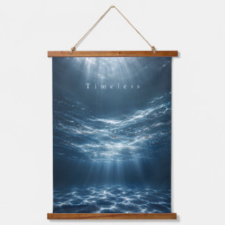 Timeless - Aesthetic of Deep Waters Hanging Tapestry