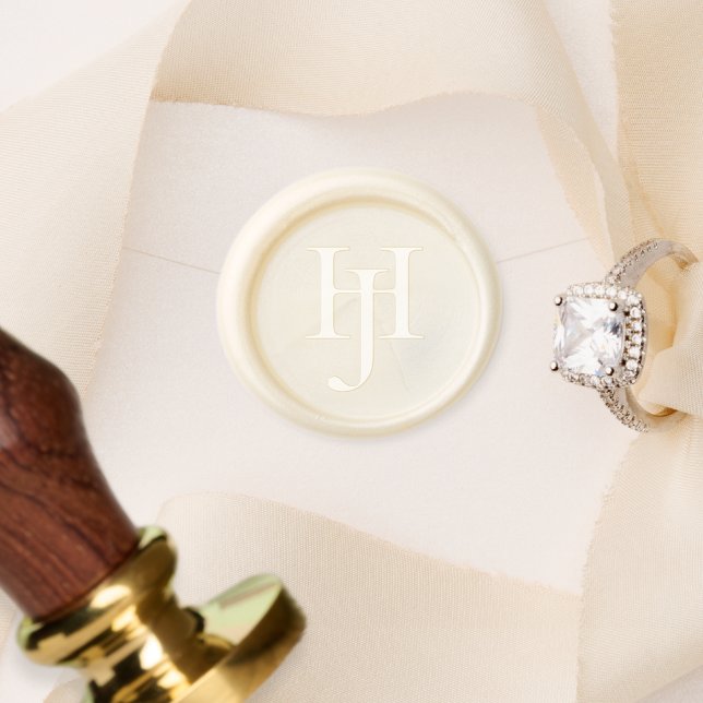 Timeless and Elegant Monogram Wax Seal Stamp (Creator Uploaded)