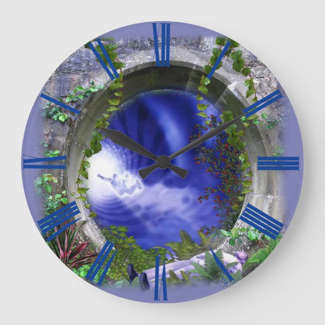 Timeless Astral world Large Clock (Front)