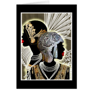 “Timeless Beauty: Black Girl Magic" Cards