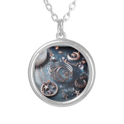 Timeless Beauty in Every Detail Silver Plated Necklace