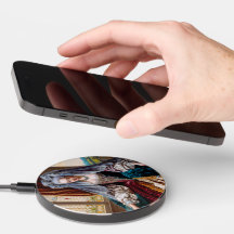 Timeless Beauty Of A Majestic Lady Wearing A Veil