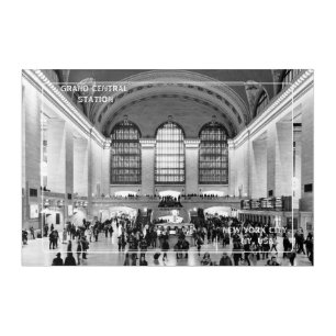 Timeless Beauty of Grand Central Station, NYC Acrylic Print