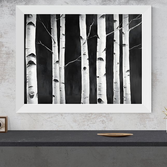 Timeless Birch Faux Canvas Print (Creator Uploaded)