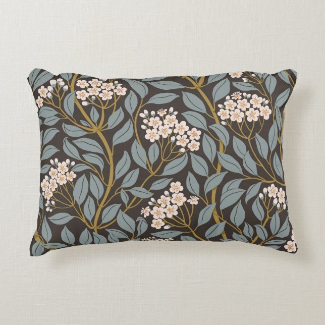 Timeless Bloom Accent Pillow (Front)