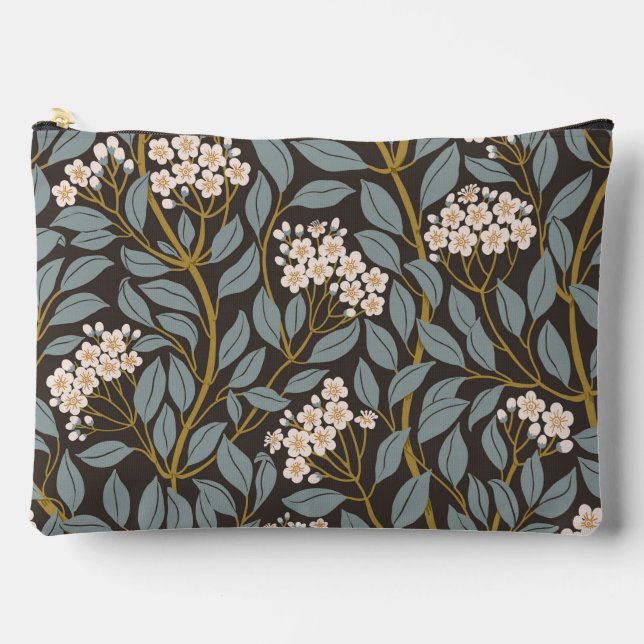 Timeless Bloom Accessory Pouch (Front)