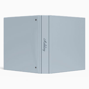 Timeless - Blue Mist, Name 3 Ring Binder