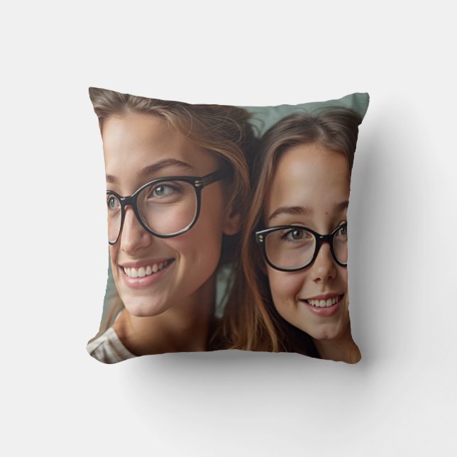 Timeless Bond Throw Pillow (Front)
