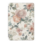 Timeless Botanical Blume – Watercolor Floral Motif iPad Mini Cover