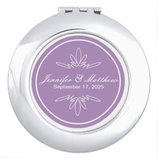 Timeless Charm Compact Mirror - Orchid