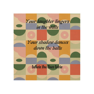 Timeless Choice, Chosen Again, video version Wood Wall Art