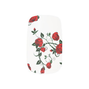 Timeless Classic Roses Minx Nail Wraps
