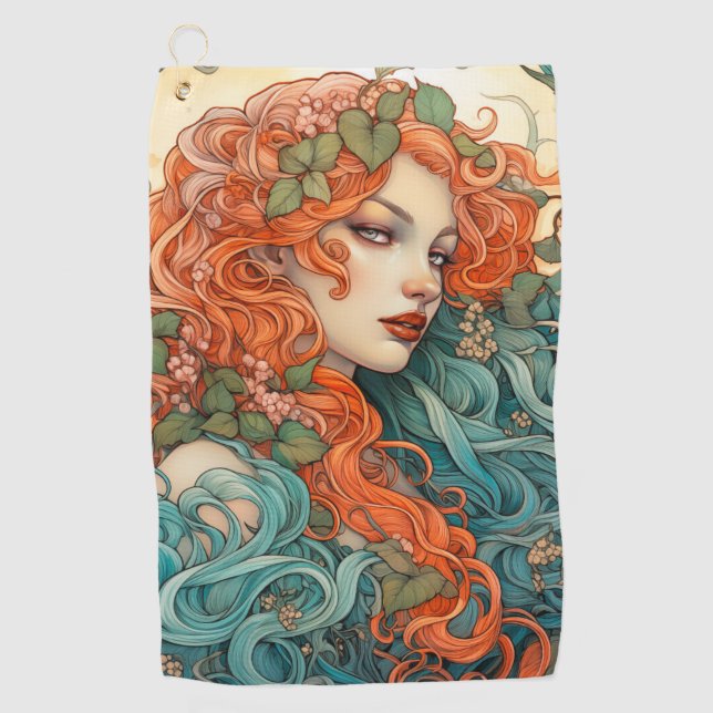 Timeless Classic, Valentine's Golf Towel (Front)