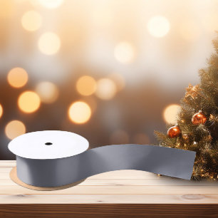 Timeless - Cool Gray Satin Ribbon
