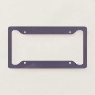 Timeless - Dark Mystic Gray License Plate Frame