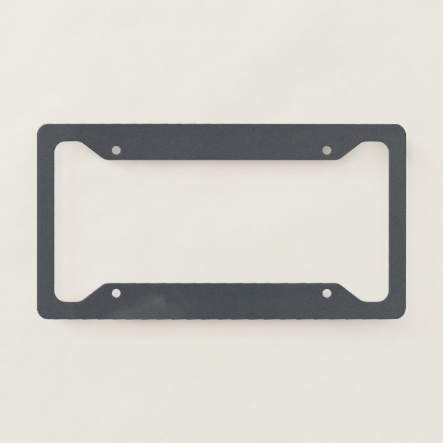 Timeless - Dark Slate Gray License Plate Frame (Front)