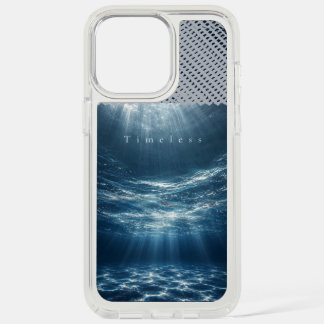 Timeless - Deep Waters Aesthetic Quote iPhone 15 Pro Max Case