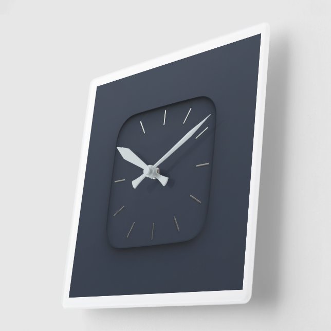 Timeless Elegance Decorative Wall Clock (Angle)