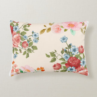 Timeless Elegance in Bloom Accent Pillow