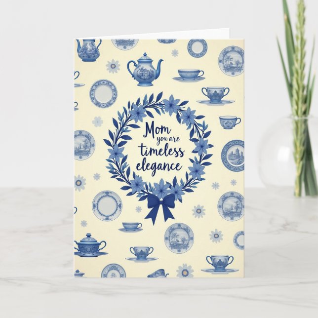 Timeless Elegance Mom Card (Front)