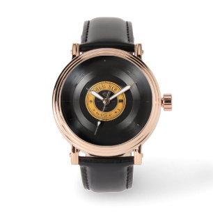 Timeless Elegance: Retro Vinyl Record Watch