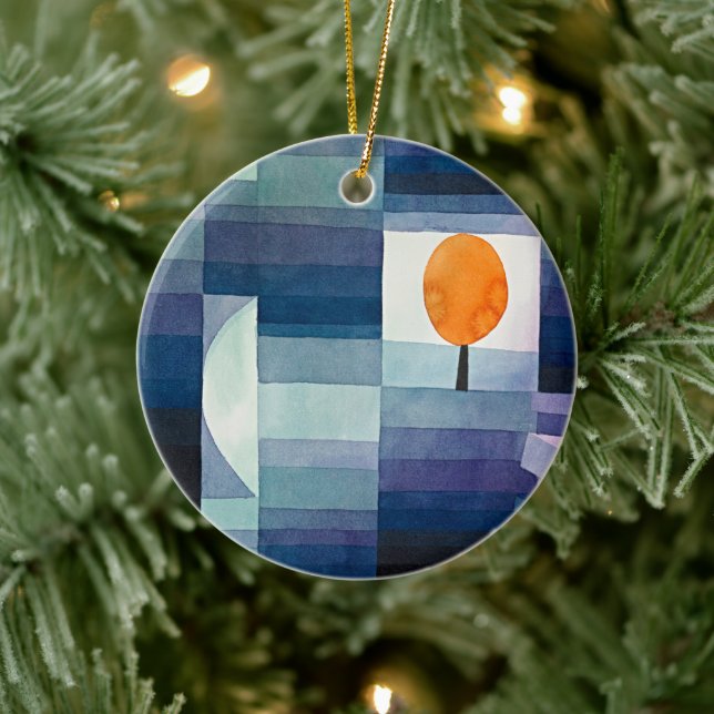 Timeless Elegance: The Harbinger of Autumn Ceramic Ornament (Tree)