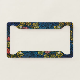 Timeless Elegance - Vine Pattern by William Morris License Plate Frame