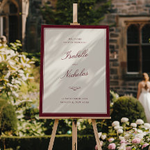 Timeless Elegance Wedding Welcome