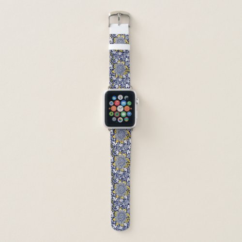 Timeless Elegance William Morriss Kennet Apple Watch Band