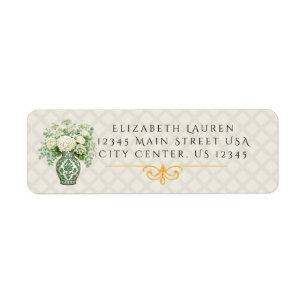 Timeless & Elegant Garden Party Label