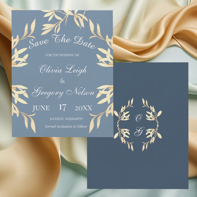 Timeless Floral Symphony Budget Save the Date Flyer (Creator Uploaded)