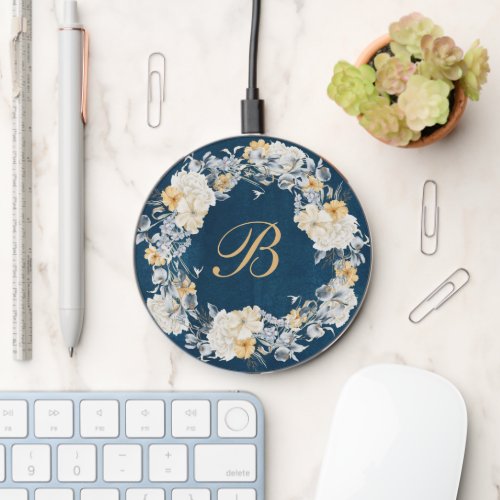 Timeless Floral Wireless Phone Charger