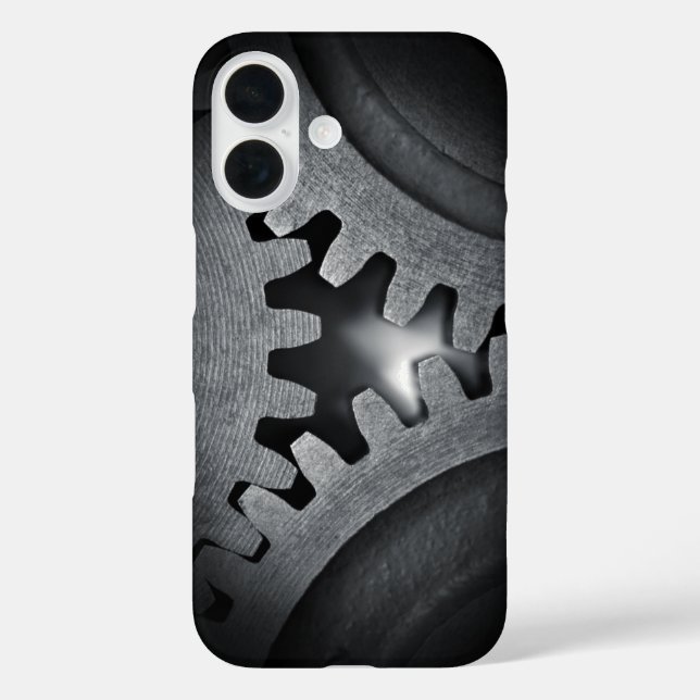 Timeless Gears iPhone 16 Case (Back)