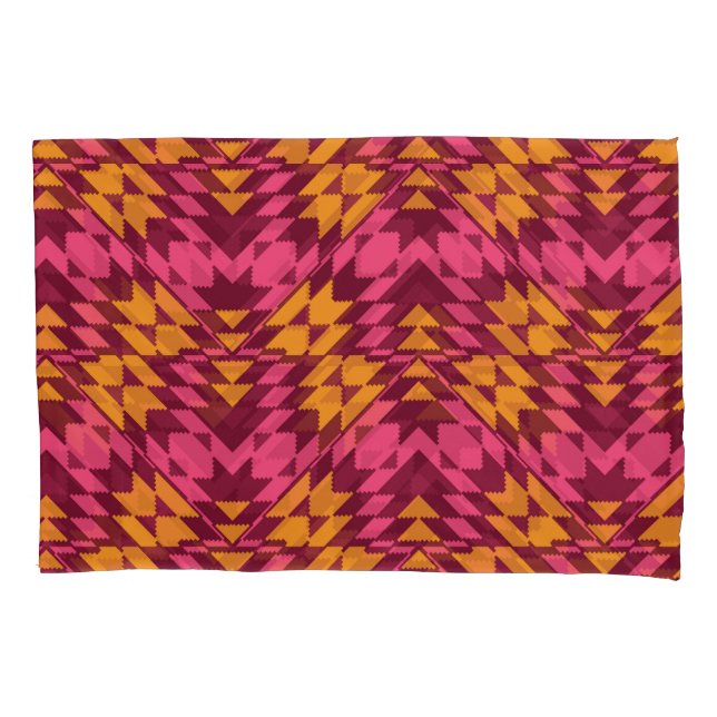 Timeless Geometric: Seamless Pattern Pillow Case (Front)
