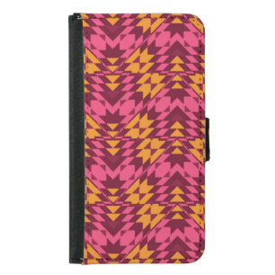 Timeless Geometric: Seamless Pattern Samsung Galaxy S5 Wallet Case