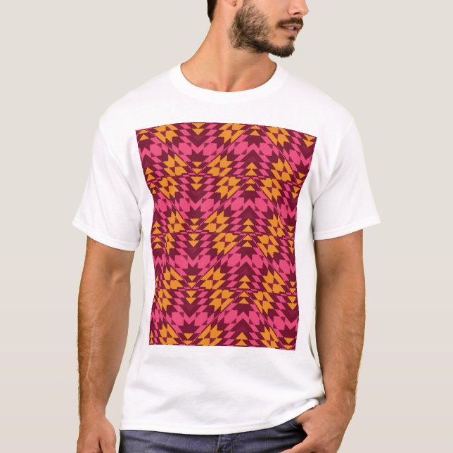 Timeless Geometric: Seamless Pattern T-Shirt (Front)