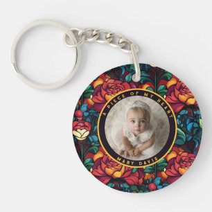 Timeless Gifts For Girls Custom Rose Keychain
