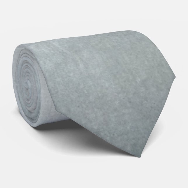 Timeless Gray Elegant Neck Tie (Rolled)