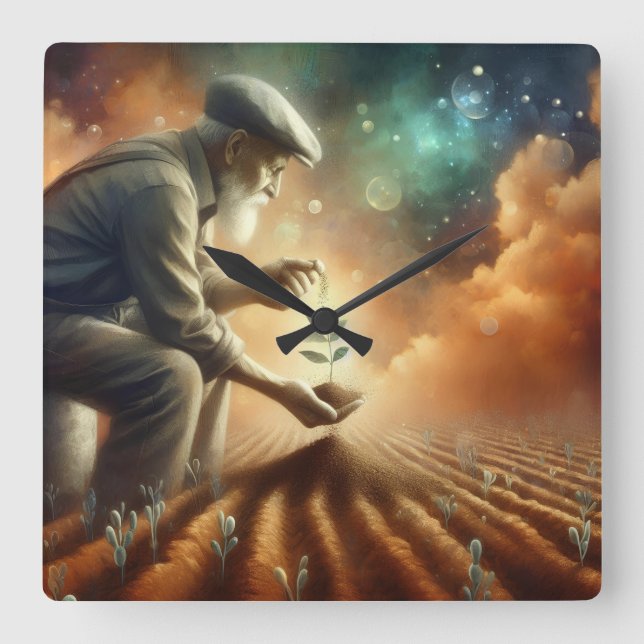 “Timeless Growth” Wall Clock (Front)