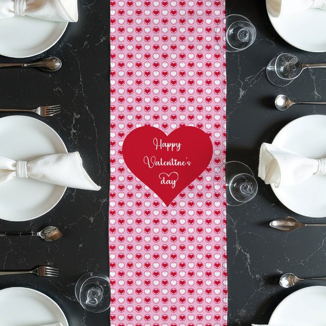 Timeless Heart Table Runner Perfect Valentine Gift (Timeless Hearts Table Runner Perfect Valentine Gift)