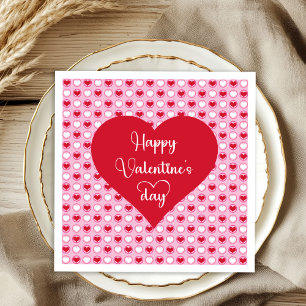 Timeless Hearts Valentine Napkins Table Decor