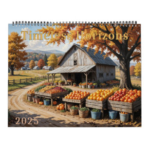 Timeless Horizons 2025: A Year of Scenic Wonders Calendar