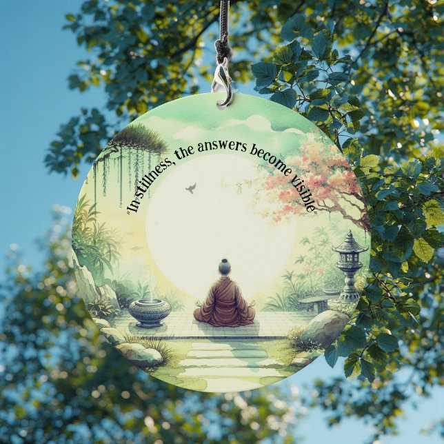 Timeless Japanese Zen Garden Meditation Awareness Wind Chime (Timeless Japanese Zen Garden Meditation Awareness Wind Chime)