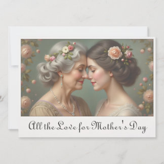 Timeless Love Between Mother and Daughter