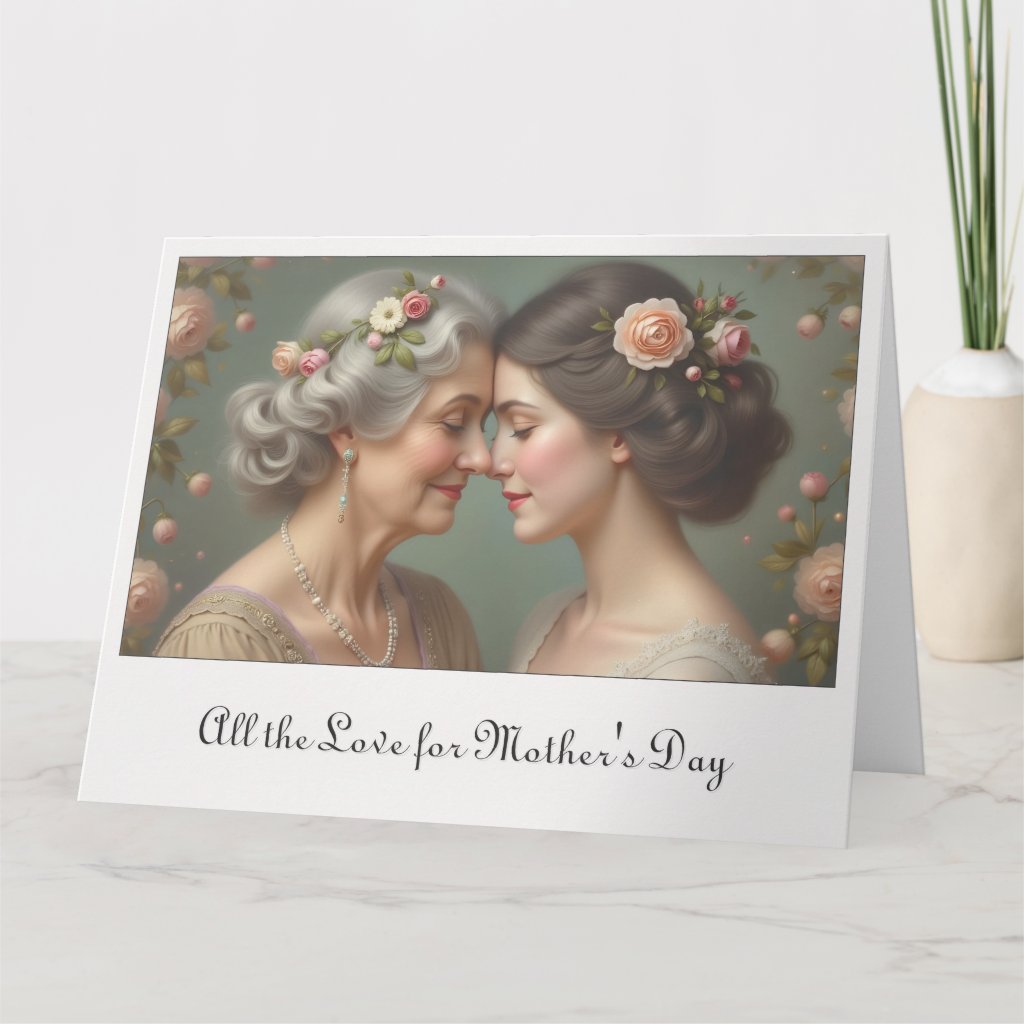Timeless Love Between Mother and Daughter Card