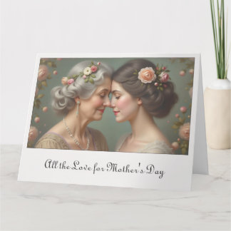 Timeless Love Between Mother and Daughter Card